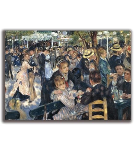 Amazon.co.jp: 世界の名画 ルノワール ムーラン・ド・ラ